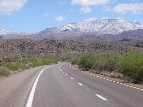 Arizona roadside view.